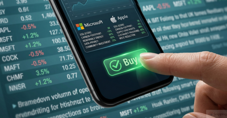 Step-by-step mobile interface for executing stock market basics trades